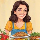 Person genießt gesunde Mahlzeit