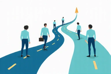 Abstract illustration of personalized guidance